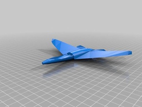 five minute plane 3d print model - Mito3D