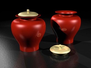 my vase decor 3d print model - Mito3D
