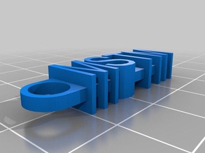 mstm Schlüsselbund - Organisation angepasst 3d print model - Mito3D