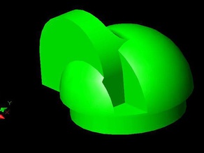 a yamaha xv750 garfo caps indústria automotiva 3d print model - Mito3D