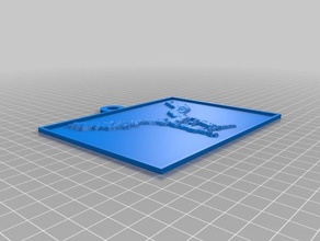 slicerhawk lithopane Arte 2d personalizado 3d print model - Mito3D