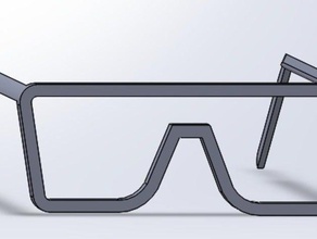 des lunettes 3d print model - Mito3D