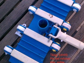 pool Vakuum-Rad pinshaft Haltering Teile 3d Haushalt Modell mount im freien Schwimmbad nützlich 3d print model - Mito3D