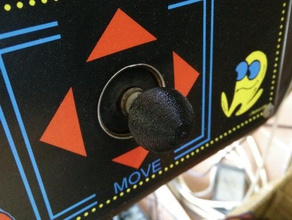 25mm joystick bola jogos de vídeo arcade 3d print model - Mito3D