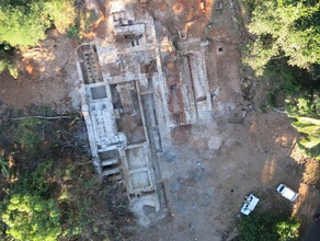 usine sucriere chiconi edifícios e estruturas fotografia aérea arqueologia drone dronego mayotte 3d print model - Mito3D