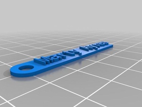 marty ayres keychain organization customized 3d print model - Mito3D