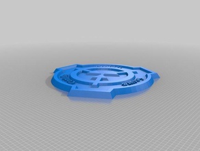 scp foundation logo fixed xyzware 3d print model - Mito3D