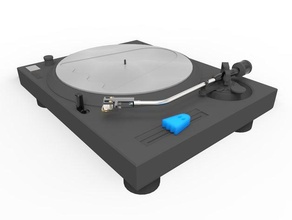 fantomatique en vinyle curseur de la couverture l'audio concurrence le couvercle ghostlyvinyl slidercover 3d print model - Mito3D