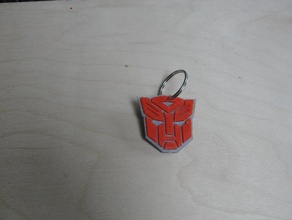 transformer keychain dual extrusion 3d print model - Mito3D