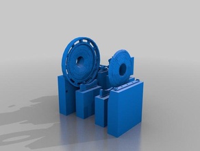 molino máquinas-ferramentas moinho 3d print model - Mito3D