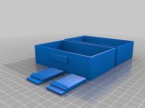 stash box latch Container 3d print model - Mito3D