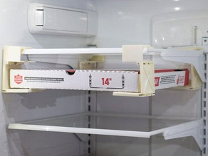 pizza shelf accessory 3d printing printer hinge iceboxchallenge innovative refrigerator 3d print model - Mito3D