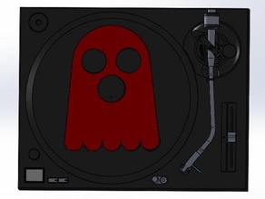 fantasmal de vinilo reto 3d print model - Mito3D