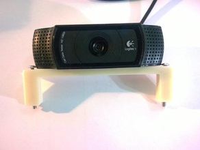 logitech c920 câmera do robô de montagem robótica webcam 3d print model - Mito3D