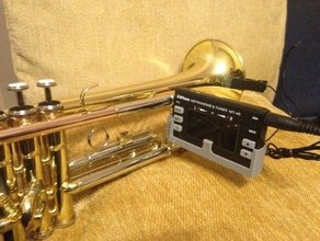 trompet tuner tutucu mt-40 müzik 3d print model - Mito3D