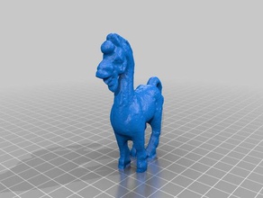 horse 3d printing 3d print model - Mito3D