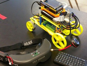 hummingbird rover progetto la robotica 3drobotics birdbrain robot 3d print model - Mito3D