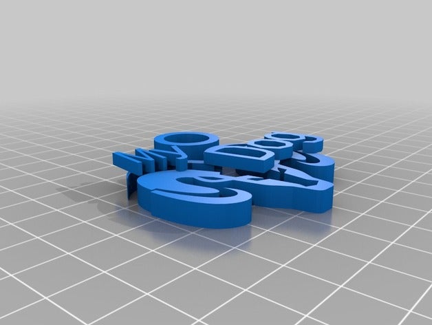 my customized keychain keychains 3D print model - Mito3D