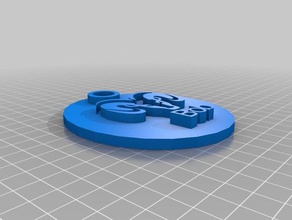 bobs customized keychain keychains 3d print model - Mito3D