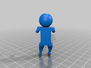 il mio personalizzate monouso skinable figurina sculture 3d print model - Mito3D