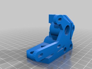 my customized bibone yegahd extruder mendel friendly 3d printer extruders 3d print model - Mito3D