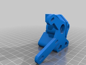 il mio verticali su misura xcart yegahd estrusore mendel amichevole 3d la stampante estrusori 3d print model - Mito3D