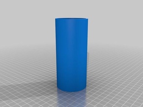 meine angepasste parametrische einfache Tasse vase Container kundengebundene 3d print model - Mito3D