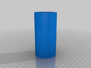meine angepasste parametrische einfache Tasse vase Container kundengebundene 3d print model - Mito3D