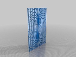 köprüleme testi olta grid 2 sürümü xl - sanatsal perspektif çizim aracı 3d baskı testleri açı yatak tesviye köprü geometri kılavuz seviye matematik model bakış açısı cetvel çekimi test 3d print model - Mito3D