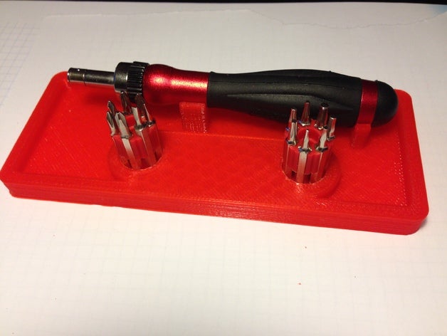 base 4 meiner neuen Schraubendreher hand-Werkzeuge powerfix - 3D print model - Mito3D