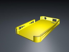 cooling iphone 4 case accessories 3d print model - Mito3D
