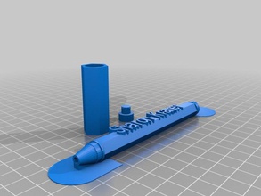 sharon kramer-gel-Stift office angepasst 3d print model - Mito3D