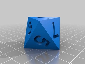 platonic solids numbers math art ludo killers 3d print model - Mito3D