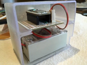humidifier controller case electronics 3d print model - Mito3D
