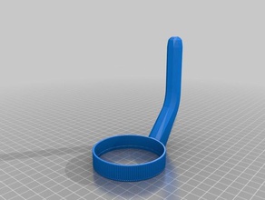 piccolo vaso di mason manico antiscivolo La stampa 3d 3d print model - Mito3D