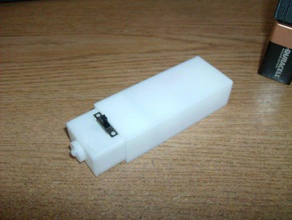 led flashlight electronics 3d print model - Mito3D