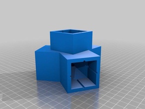 mod 3-Wege-Basis-Anschluss Haushalt 3d print model - Mito3D