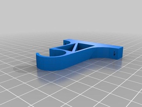 mon paramétrique personnalisé pipe hanger pièces 3d print model - Mito3D