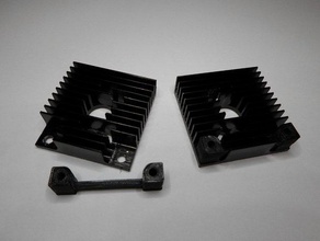 la cct flashforge extrudeuse fan de l'entretoise L'imprimante 3d pièces montage du ventilateur 3d print model - Mito3D