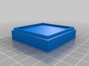 2 inch square tubing cap diy 3d print model - Mito3D