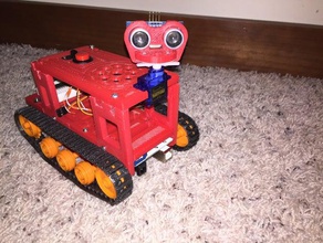 collegebot dual del motor de la caja engranajes robótica arduino educativo juguete 3d print model - Mito3D