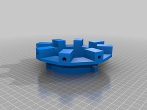 bowens de montaje bricolaje octogonal la caja luz modif 20 cámara 3d print model - Mito3D