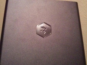 silverstone ft03 caso emblema computador mod pc 3d print model - Mito3D