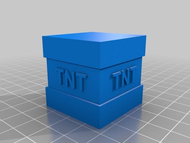 minecraft tnt bloco playsets 3D print model - Mito3D