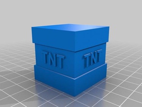 minecraft tnt bloque playsets 3d print model - Mito3D