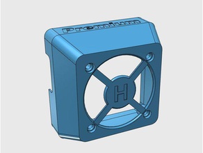 ventilador trasero protector hephestos Impresora 3d accesorios 50 mm del 3d print model - Mito3D