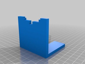 general l shaped extruder mount i3 3d printer parts prusa rework 3d print model - Mito3D
