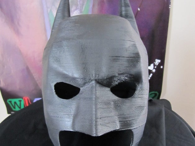 batman cowl 3d printable costume mask 3D print model - Mito3D