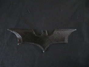 batarang geliştirilmiş kostüm batman 3d print model - Mito3D