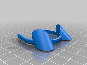 quin di dimensioni cerchietto orecchie rotonde giocattolo & accessori gioco su misura 3d print model - Mito3D
